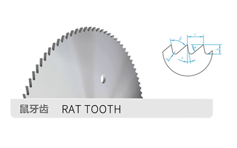 Lama da sega circolare a freddo metallico